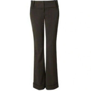Ricki’s Black Trousers Flare Leg Relaxed Fit Dress Pants Mid  Rise Size 2